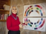 Viola Edwards and the colour scheme